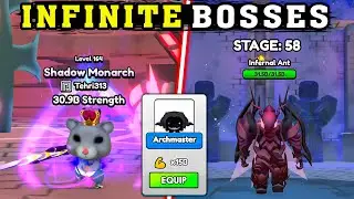 NEW EVENT Update with INFINITE BOSSES in Pull A Sword (Roblox)!