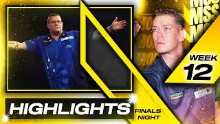 CHAMPIONS WEEK LINE UP CONFIRMED ✅ 🎯 | Highlights | Week 12 Finals Night 🏆