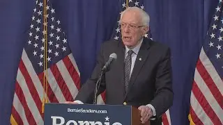 FULL: Bernie Sanders says he's moving ahead with his Dem campaign