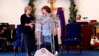 Beth West and Sharon Sadler 