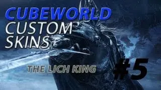Cube World Skin Spotlight #5 - Lord of the Scourge: The Lich King!