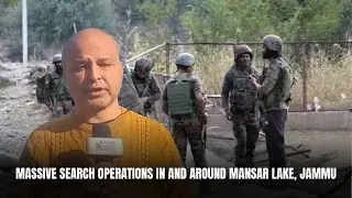 Massive search operations in and around Mansar lake, Jammu | JK News Today