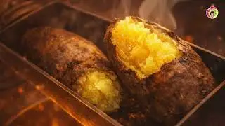 naked sweet potato |  A warm Korean street food moment