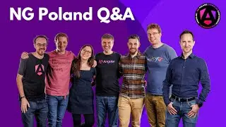Сессия вопросов и ответов с командой Angular от Google - NG Poland