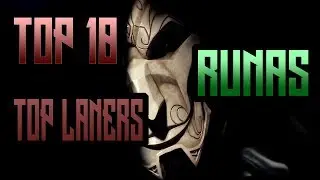 Top 10 top laners y runas | Runas para top S8