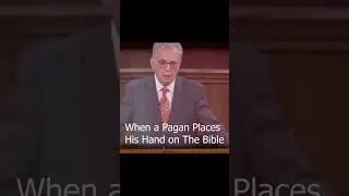 Pagans Placing Their Hands on the Bible - John MacArthur