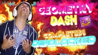Geometry Dash l Deadlocked Completed!!! 100% All Coins (͡&deg; ͜ʖ ͡&deg;)