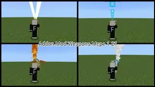 Minecraft Addon mob Weapons Mcpe 1.21