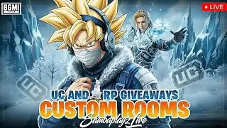 Bgmi PUBG Custom Rooms Battle Live