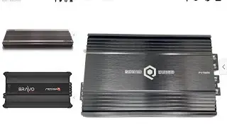 Сравнение корейских и бразильских усилителей с SoundQubed 7500 Вт F1-7500 / Salt 8k / Bravo Bass 8k