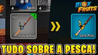 🎣🔥 COMO EVOLUIR SUA VARA + GUIA COMPLETO E R&Aacute;PIDO SOBRE PESCA NO Blox Fruits do Roblox!!
