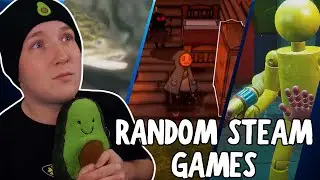 I Almost DIED Trying to Pick Random Steam Games