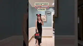 Наряд Минни Маус в стиле 1923 года! ❤️👗 (Ужин в Disney Wish)