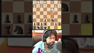 &iexcl;Nakamura Sorprende con Esta Brillante Trampa en el Gambito de Dama! ♟🔥 Gana Pieza en 10 Jugadas