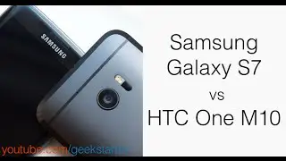 Сравнение скорости Samsung Galaxy S7 и HTC One M10