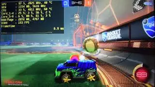 Rocket League - i7 920 - GTX 1080 Ti - 1440p Test