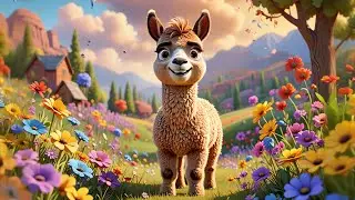 Four Snuggly Lambs Learn to Share | Cute Kindness Song for Kids