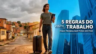 VISTO DE TRABALHO 2025: 5 REGRAS PRA TRABALHAR FORA  PORTUGAL, CANADÁ , FRANÇA, IRLANDA ETC...