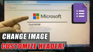 how to change header image on google forms?