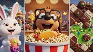 Kids Adventure Cartoon, Max and his friends' space journey, Cute Dog Cartoon