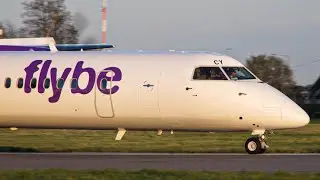 ✈ 4K Flybe Are Back! | Dash 8 Q400 Departure from London Southend Airport