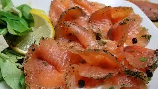 Gebeizter Lachs / Graved Lachs richtig zubereiten / как солить красную рыбу #лосось | Bei Sona