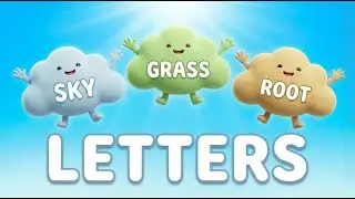 Learn ABC Sky, Grass & Root Letters | Fun Kids Game + Quiz