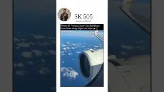 Zoom Test at 30,000 Feet! 😱📱