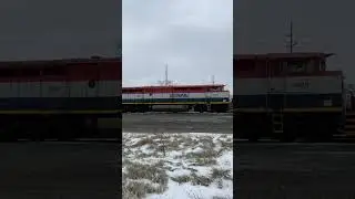 BCRail Dash 8-40CM 4625 sits awaiting it&rsquo;s final train to be scrapped.