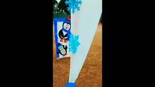 winter fest decoration #viral #shorts #art #winter #festival