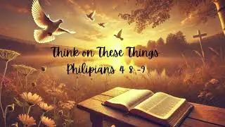 Think on These Things :  Scripture Song Based on Philipians 4: 8 - 9 |  Powerful Worship Song