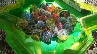 HYRUS H2 против всех двухслойных беев TAKARA!! || БИТВА НА ВЫЖИВАНИЕ BEYBLADE BURST!