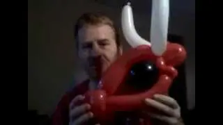 Balloon Twisting Minotaur Head / Mask