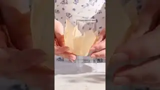 Diy muffin liners if you're in a pinch or ran out. Perfect for bakery style muffins