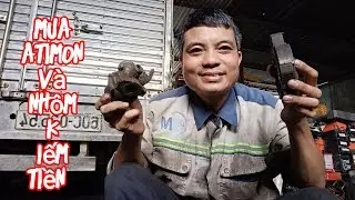 Mua nh&ocirc;m v&agrave; atimon kiếm tiền triệu mua b&aacute;n ve chai phế liệu nh&acirc;n ve chai TV ko