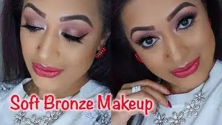 Huda Beauty New Nude Makeup Tutorial - Bronze Red