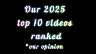 Our TOP 10 memes of 2025 ranked! :D (By us🩷 )