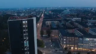 796. Norrtull Drone Stock Footage Video