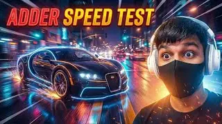 GTA 5 Adder Speed Test 🚀 171 &rarr; 777 KM/H | Level 4 + 500HP Boost 🔥 #gta5 #3
