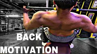BACK WORKOUT MOTIVATION 🔥 | BY MINDSET FOR BODY | #GYMBODY