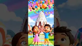 Candy Rainbow Explosion 🌈🍭 | 3D Cartoon Kids Song | Mythopix Kids Rhymes