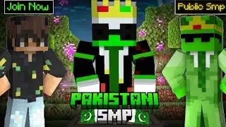 Join Minecraft Pakistani SMP 24/7🤩 Cracked Server for Java + MCPE | Best Pakistan SMP Server 2025 🇵🇰