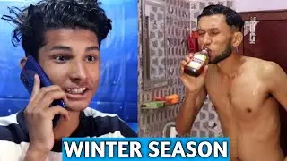WINTER SEASON ft. Ganesh GD || Comedy Video || HahahaTV Nepal