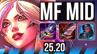 MISS FORTUNE vs FIZZ (MID) | 15/4/10, Dominating | NA Master | 25.20