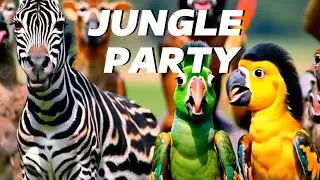 Jungle Party Song for Kids | Fun Animal Dance and Adventure