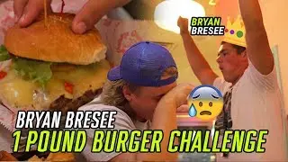 #1 Player Bryan Bresee Takes On The POUND BURGER CHALLENGE! Loser Gets EMBARRASSED 😷