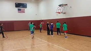 SAB Basketball Game 11-1-25 Stars Vs Bluefield WV Police Dept. Graham High School Bluefield VA