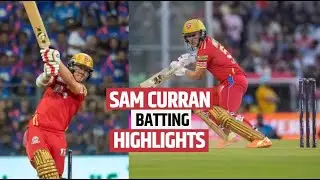 Sam Curran Batting Highlights | Sam Curran 49* runs vs RR Today Highlights | PBKS vs RR