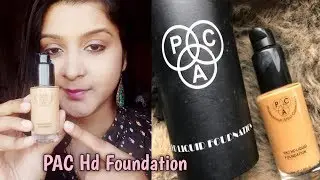 ಕನ್ನಡ|PAC Hd foundation Review N Demo in Kannada| best foundation for indian bridal look