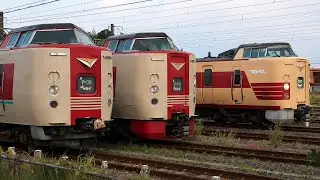来春引退😭 国内最後の国鉄特急型電車 381系特急やくも リバイバル塗装車両にも遭遇✨　@島根県出雲市